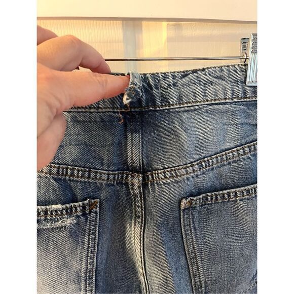 Free People We the Free Dakota Distressed Leg Jeans sz 27 EUC - Picture 8 of 11